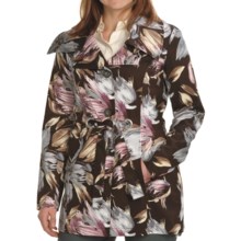 Tribal Sportswear Cotton Trench Jacket (For Women) in Java