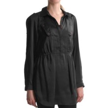 Tribal Sportswear Long Tunic Shirt - Long Sleeve (For Women) in Black