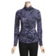 Tribal Sportswear Mock Neck Shirt - Shirred Collar and Sleeves (For Women)