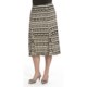 Tribal Sportswear Panel Flared Printed Skirt (Women)