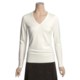 Tribal Sportswear Pinch V-Neck Sweater (For Women)