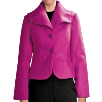 Tribal Sportswear Portrait Collar Jacket (For Women)