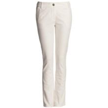 Tribal Sportswear Skinny Leg Pants - Stretch Corduroy (For Women) in Marshmallow