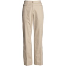 Tribal Sportswear Stretch Contour Waist Pants -Stretch Cotton (For Women) in Sandstone