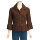 Tribal Sportswear Stretch Corduroy Jacket - Ruffle Detail (For Women)