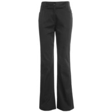 Tribal Sportswear Stretch Cotton Pants (For Women) in Black