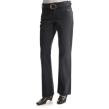 Tribal Sportswear Subtle Stripe Pants - 5-Pocket (For Women) in Black
