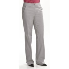 Tribal Sportswear Tonal Stripe Pants - Stretch Cotton (For Women) in Light Grey