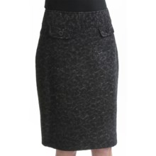 Tribal Sportswear Wool-Blend Skirt (For Women) in Charcoal