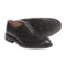 Tricker's Handmade Wingtip Derby Shoes - Brogue Welted  (For Men) in Espresso Burnished
