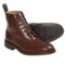 Tricker’s Langston Wingtip Boots - Leather (For Men) in Marron Antique