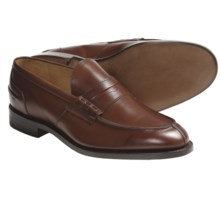 Tricker’s Poe Penny Loafer Shoes - Algonquian Split Toe, Leather (For Men) in Beechnut - Closeouts