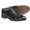 Tricker’s Whitman Wingtip Shoes - Oxfords, Calf Leather (For Men) in Black Calf