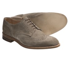 Tricker’s Whitman Wingtip Shoes - Oxfords, Suede (For Men) in Visone Repellow Suede - Closeouts