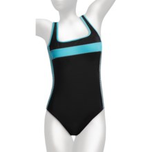 Trimshaper by Miraclesuit Sport Beachcomber Swimsuit - 1-Piece (For Women) in Turquoise - Closeouts