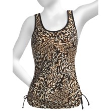 Trimshaper by Miraclesuit Tinga Melanie Tankini Swimsuit Top (For Women) in Chocolate - Closeouts