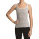 True Grit Baby Rib Tank Top - Lace Trim (For Women)