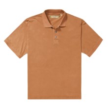 True Grit Buffalo Nickel Polo Shirt - Ring-Spun Cotton, Short Sleeve (For Men) in Burnt Orange - Closeouts