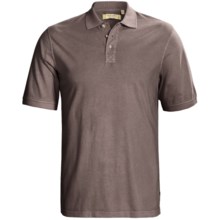 True Grit Buffalo Nickel Polo Shirt - Ring-Spun Cotton, Short Sleeve (For Men) in Driftwood - Closeouts
