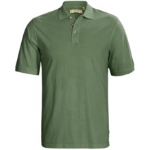 True Grit Buffalo Nickel Polo Shirt - Ring-Spun Cotton, Short Sleeve (For Men) in Vintage Sage - Closeouts