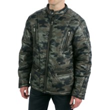 True Grit Camo Puffer Jacket - Insulated (For Men) in Olive - Closeouts