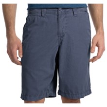 True Grit Canvas Chino Shorts - Stonewashed (For Men) in Faded Blue - Closeouts