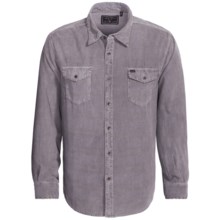 True Grit Canyon Cord Plaid Shirt - Long Sleeve (For Men) in Stone - Closeouts