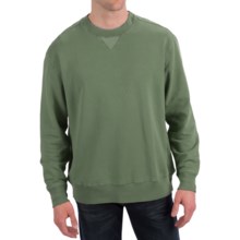 True Grit Cashmere Fleece Sweatshirt (For Men) in Alpine Green - Closeouts