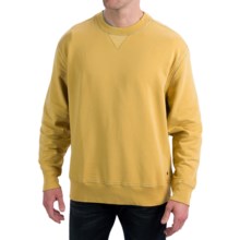 True Grit Cashmere Fleece Sweatshirt (For Men) in College Yellow - Closeouts
