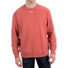 True Grit Cashmere Fleece Sweatshirt (For Men) in Faded Red - Closeouts