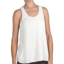 True Grit Cody Cotton Tank Top - Knit Lining (For Women) in White - Closeouts