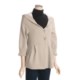 True Grit Cotton Jacket - Hooded, 3/4 Sleeve (For Women)