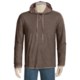 True Grit Double Pima Cotton Hoodie Shirt - Long Sleeve (For Men)