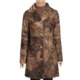 True Grit Embossed Vintage Rose Long Coat - Shawl Collar (For Women)