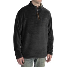 True Grit Flurr Pullover Jacket - Zip Neck (For Men) in Black - Closeouts