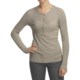 True Grit Gold-Knit Button Henley Shirt - Long Sleeve (For Women)