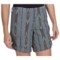 True Grit Ikat Shorts - Roll Bottom (For Women) in Bleached Denim