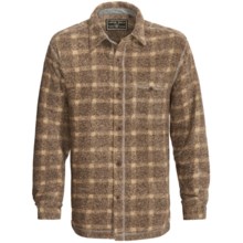True Grit Peaks Plaid Big Shirt - Long Sleeve (For Men) in Brown - Closeouts