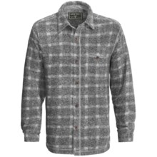 True Grit Peaks Plaid Big Shirt - Long Sleeve (For Men) in Charcoal - Closeouts
