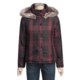 True Grit Printed Puffers Jacket - Faux-Fur-Trimmed Hood (For Women)