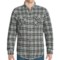 True Grit Ranch Check Shirt - Long Sleeve (For Men) in Alpine Green
