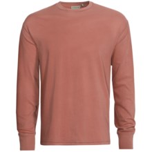 True Grit Secret Wash T-Shirt - Crew Neck, Long Sleeve (For Men) in Clay Red - Closeouts