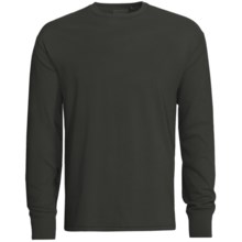 True Grit Secret Wash T-Shirt - Crew Neck, Long Sleeve (For Men) in Vintage Black - Closeouts