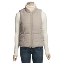 True Grit Sherpa Vest - Reversible (For Women) in Heathered Grey - Closeouts