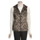 True Grit Silky Fur Crush Vest - Lined, Hooded (For Women)