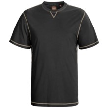 True Grit Sleep Shirt - Cotton, Short Sleeve (For Men) in Black - Closeouts