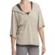 True Grit Slub Pucker Hoodie Sweatshirt - 3/4 Sleeve (For Women)