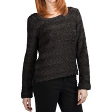 True Grit Soft Chenille Boucle Sweater (For Women) in Black - Closeouts
