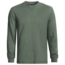 True Grit Soft Slub Jersey Shirt - Long Sleeve (For Men) in Alpine Green - Closeouts