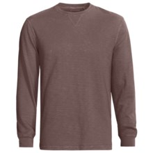 True Grit Soft Slub Jersey Shirt - Long Sleeve (For Men) in Driftwood - Closeouts